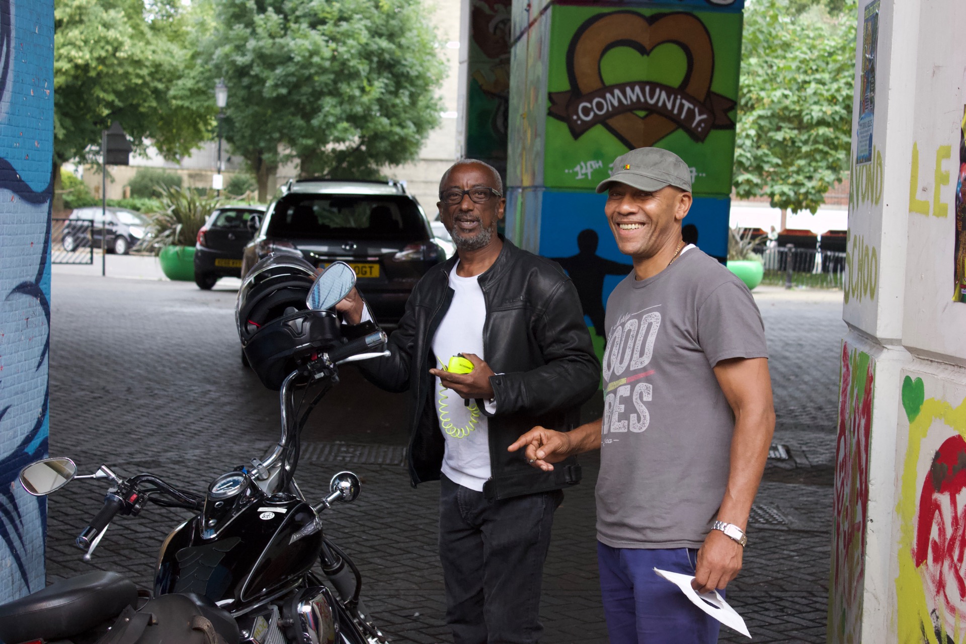 Errolldee (front) Co Founder of NiaBility 1st